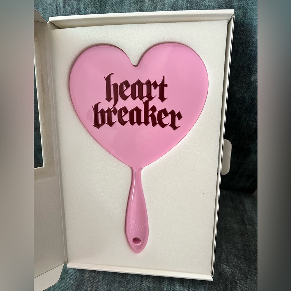 Jeffree Star Heart Breaker Hand Mirror New